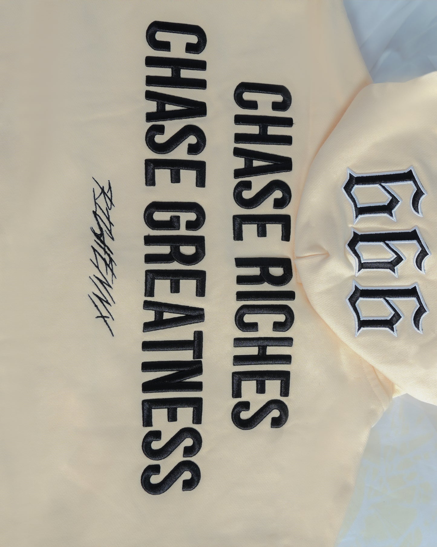 BEIGE RICHENNX Heavy Zip-Up