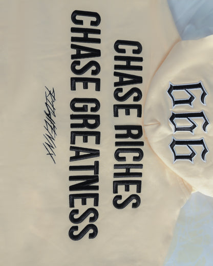 BEIGE RICHENNX Heavy Zip-Up