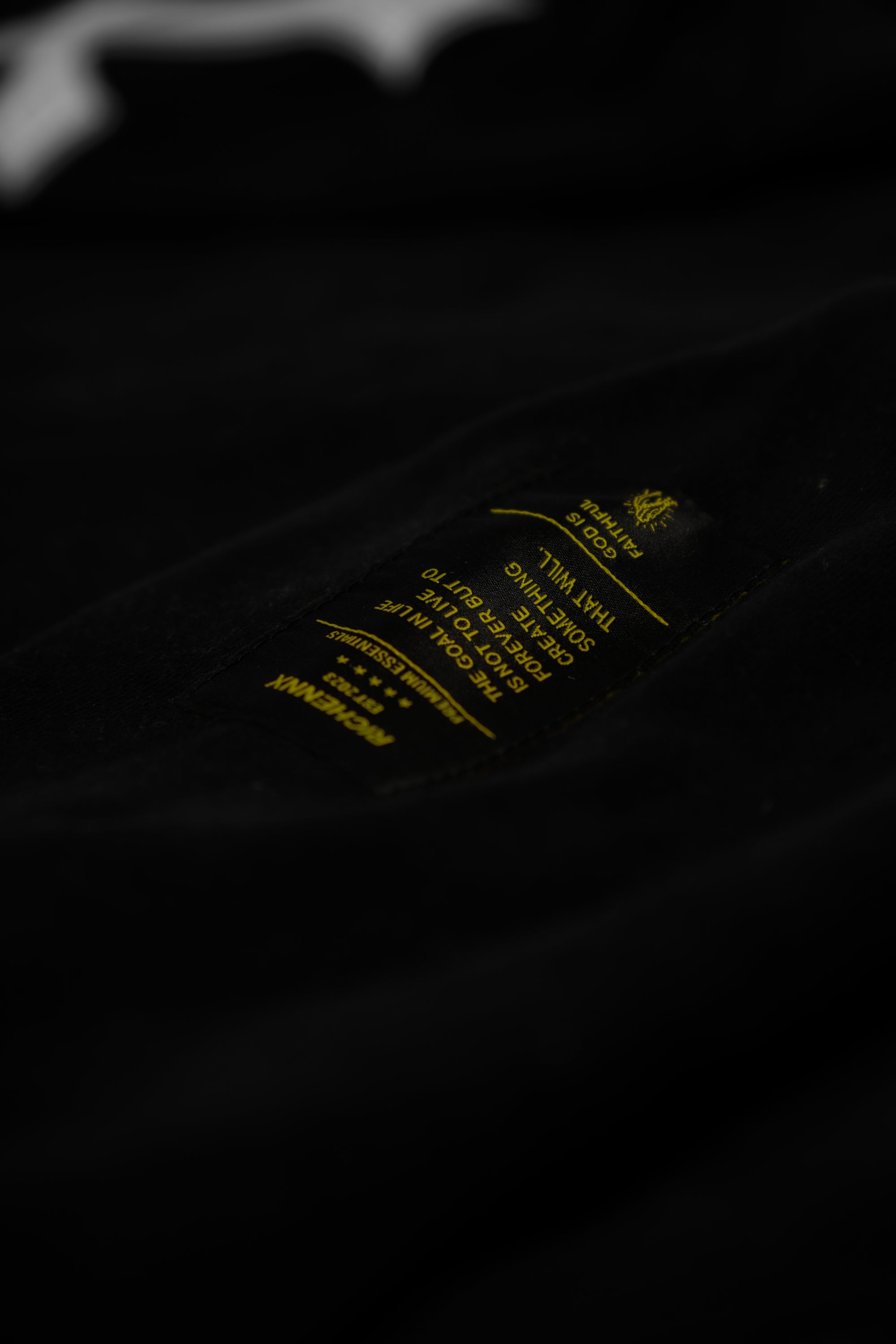 RICHENNX Heavyweight Zip-Up Hoodie – Black