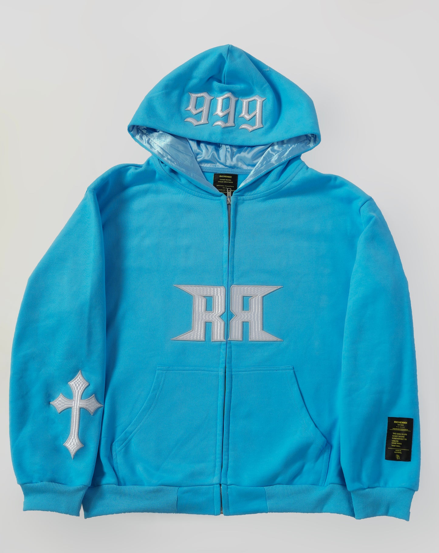 BLUE RICHENNX Heavy Zip-Up