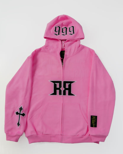 PINK RICHENNX Heavy Zip-Up