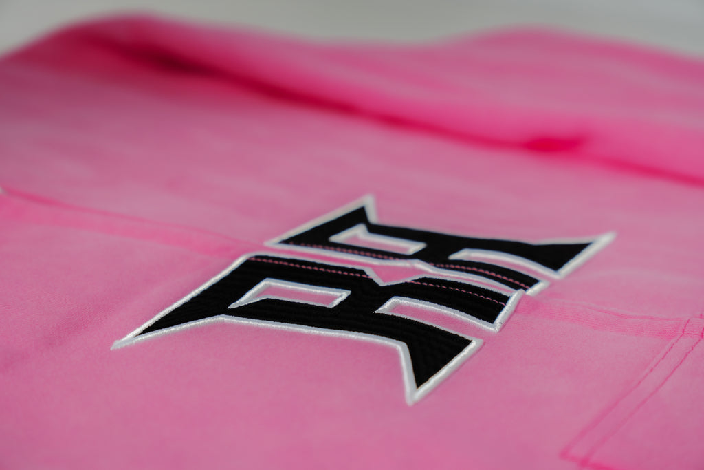 RICHENNX Heavyweight Zip-Up Hoodie – Pink