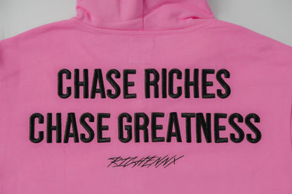 PINK RICHENNX Heavy Zip-Up